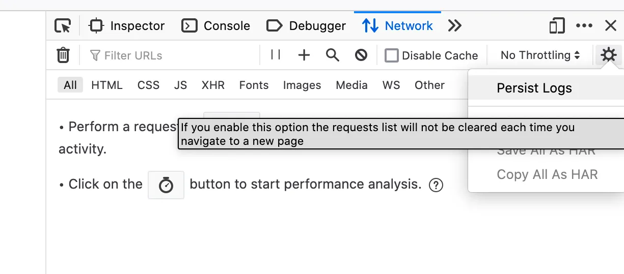 Persist Logs